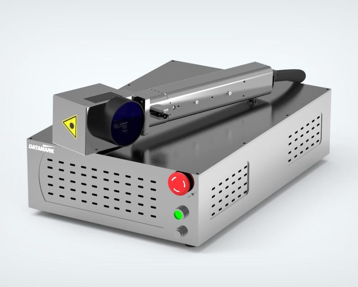 Sistema di marcatura laser industriale con laser a fibra
