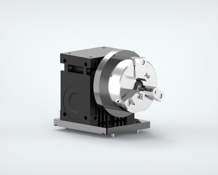 Rotor device for cylindrical laser marking